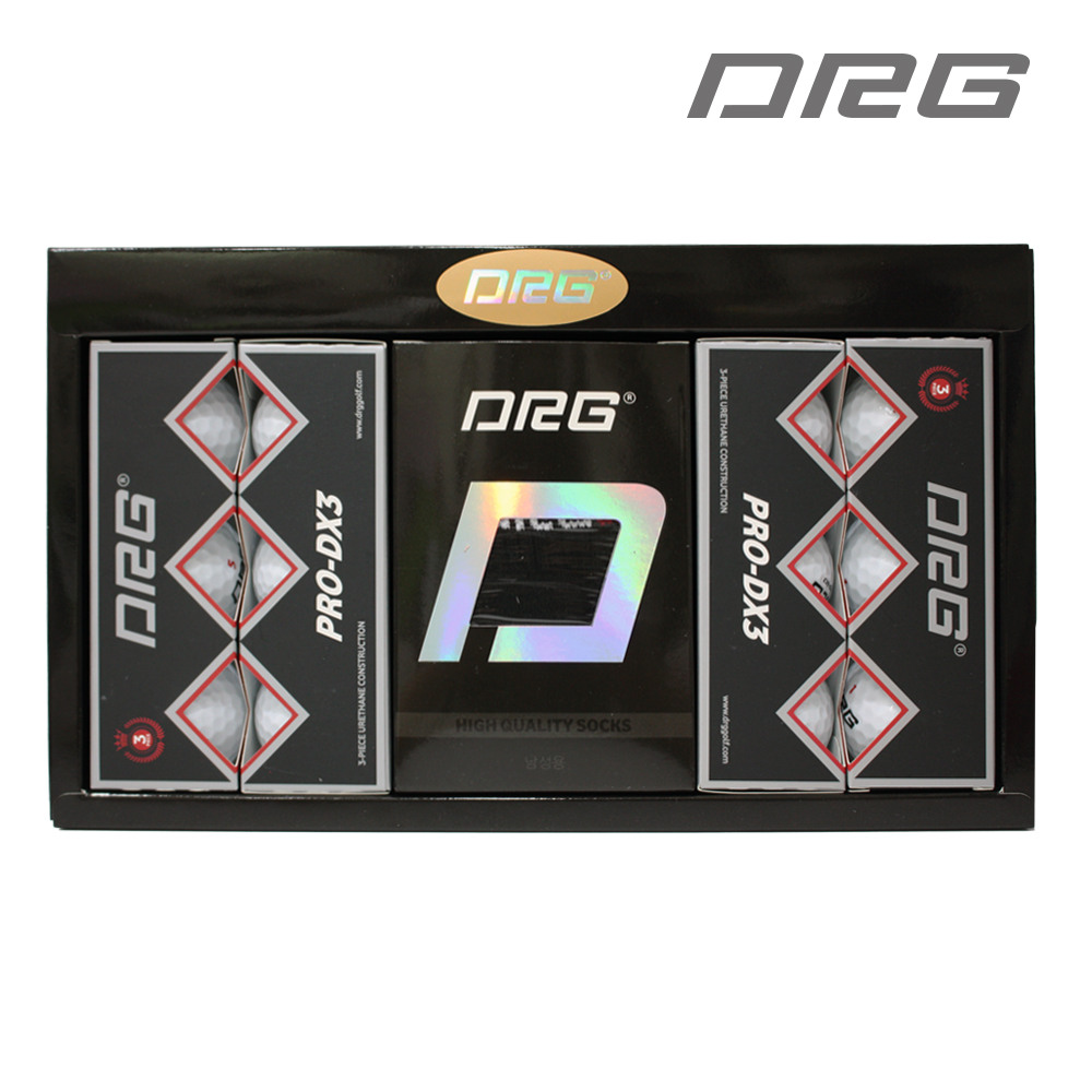[골라담는 기프트세트] 우레탄 PRO-DX3 12구 + 골프양말 1족 or 토시 1세트