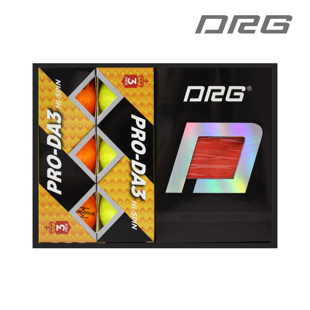 [10개 이상 특가] 골프공 6구 + 골프양말 1족 or 토시 1세트  2피스/3피스/4피스 (60알 이상+ 양말 or 토시 10개 이상)