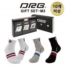 [10개 이상 특가] 디알지 남성 여성 고급 골프양말 3족세트