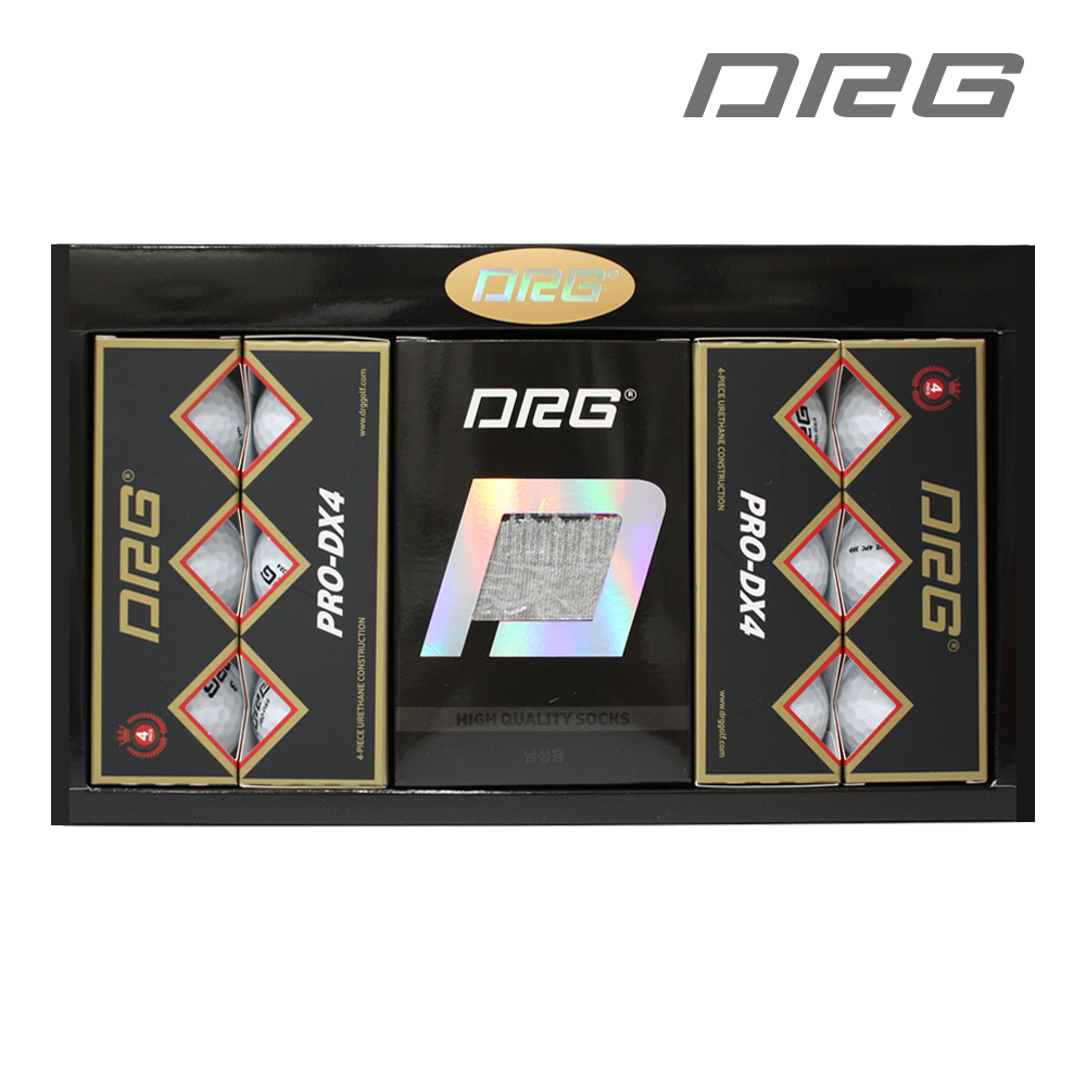 [골라담는 기프트세트] 우레탄 PRO-DX4 12구 + 골프양말 1족 or 토시 1세트