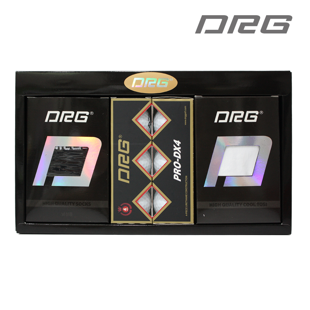 [골라담는 기프트세트] 우레탄 PRO-DX4 6구 + 골프양말 2족 or 토시 2세트