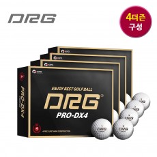 [4다즌 구성] PRO-DX4 프리미엄 NEW 우레탄 4PC 48알 구성