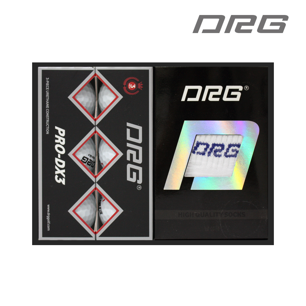 [골라담는 기프트세트] 우레탄 PRO-DX3 6구 + 골프양말 1족 or 토시 1세트