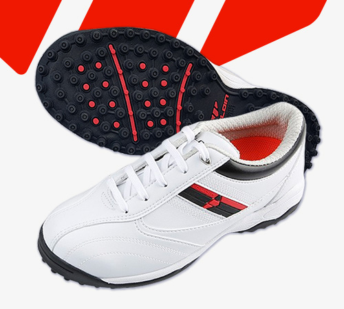 [볼딘] 프로-72 화이트/베이지 골프화 / 할인행사